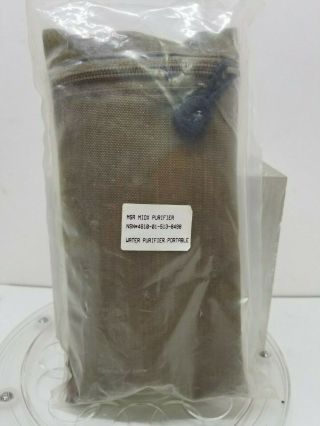 Us Military Water Purifier Msr Miox Nsn 4610 - 01 - 513 - 8498 W/ Belt Bag Kit