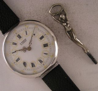 All Serviced P.  Ferron A Cuille 1860 French Silver Wrist Watch A,  A,