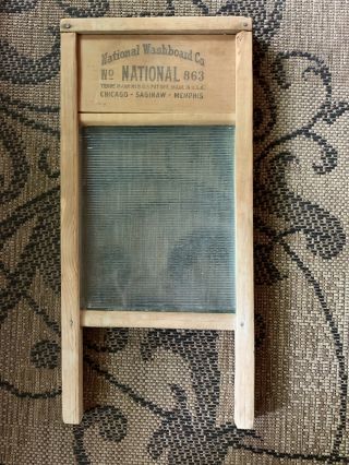 National Washboard Co No 863 Usa - The Glass King Lingerie Advertising