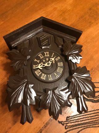 Antique Japanese Poppo E 1045 - Tezuka Clock Co.  Ltd.  For (refurbish) Or Part