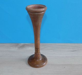 Antique Vintage Wooden Stethoscope Medical Tool Instrument Wood Gift For Doc 14