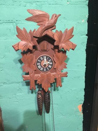 Vintage West Germany Cuckoo Clock