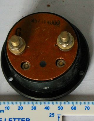 RF ammeter 0.  5.  to 3.  0 Amperes R.  F.  WW2 Vintage - Sangamo Weston - Old Stock 3