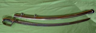 Rare Polish Cavalry Officer Honor i Ojczyzna Sword Sabre wz 21/22 with scabbard 12