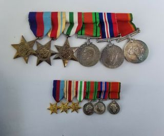 Ww2 British Army Soe Special Operations Executive Medal Group Named Force 133
