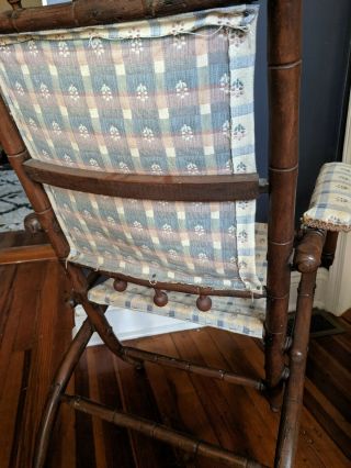Antique Folding Campaign Chair 3