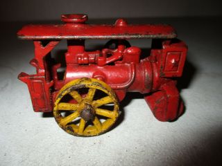 3 1/2 " Cast Iron Steam Roller Toy