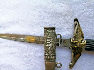 Rare WW2 Hungarian Air Force Dagger Army WWII Budapest Hungary 11
