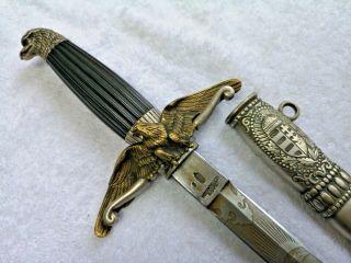 Rare WW2 Hungarian Air Force Dagger Army WWII Budapest Hungary 3