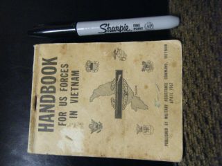 Vintage Personal Items from Vietnam War - Zippo,  photo album,  handbook,  more NR 6
