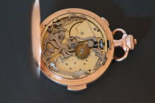 4 K Gold Minute Repeater Pocket Watch