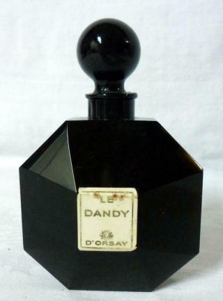 Le Dandy D’orsay Art Deco Perfume Bottle
