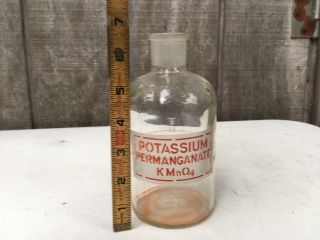 Pyrex Potassium Permanganate Bottle 4