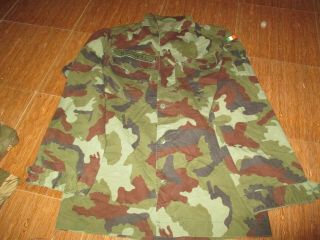 Unknown? Militaria Army Camo Shirt Cotton 3,  Very Good