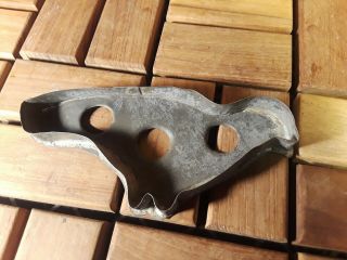 Vintage Tin Crow Form Folk Art Primitive Cookie Cutter - GUC Tin Soldered 2