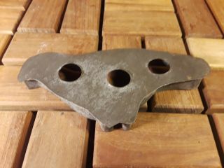 Vintage Tin Crow Form Folk Art Primitive Cookie Cutter - GUC Tin Soldered 5