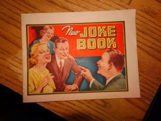 Early Dr.  Miles Nervine Joke Book Rare Vg