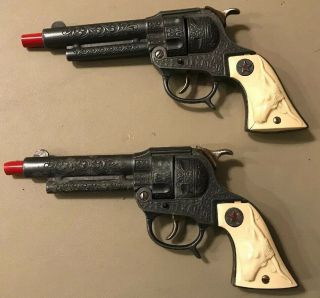 Vintage 1930’s Or 1940’s Hubley Texan Jr Toy Cap Gun Patent 1993916