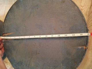 ANTIQUE PRIMITIVE ROUND 16 