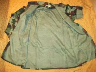 Yugoslavia JNA army winter camo shirt long sleeve camo shirt size 11 1992 7