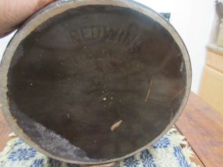 Antique Redwing Stoneware Co.  2 Gallon Brown Glazed Crock Jug 8