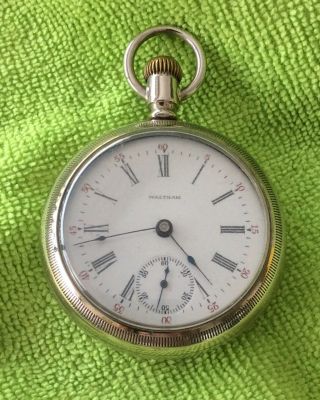 American Waltham Watch Co. ,  15j,  Model 1883 ,  Ps/sw,  S18,  Pocket Watch