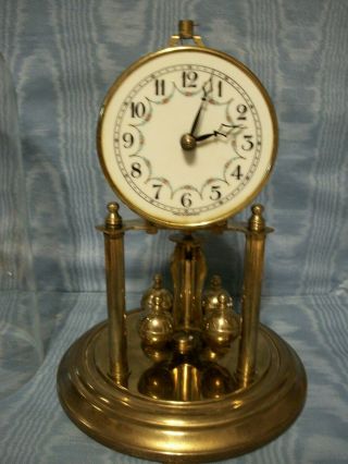 Vintage German Miniature Anniversary Mantle Clock Germany 2