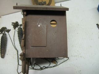 Vintage Germany Cuckoo Clock For Repair or Parts (3) 8