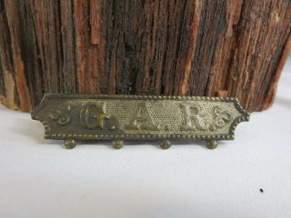 Period G.  A.  R.  Grand Army Of The Republic Pin Badge Military