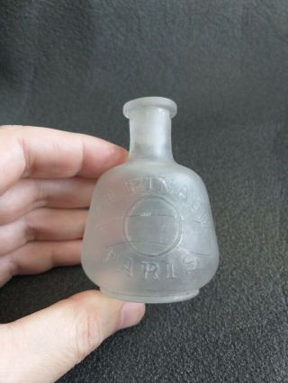 Antique Old Vintage Collectable Ed Pinaud Paris Glass Perfume Bottle