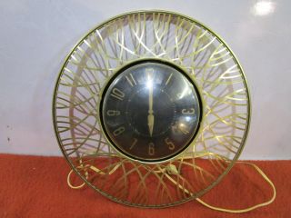 Vintage Sunbeam Wall Clock Electric Model A501