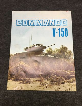 Cadillac Gage Commando V - 150 Sales Flyer 1971,  Armored Car