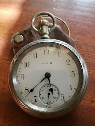 Vintage 1905 Elgin Pocket Watch 17 Jewel Size 18s