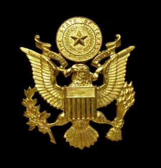 Us State Guard Of Texas Tx Officers Cap Badge Device – Not Army National Guard