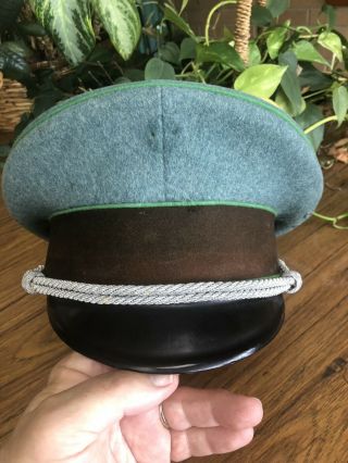 Ww2 German Police Uniform Hat Untouched Near