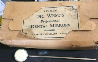 Antique Dental Dr.  West 