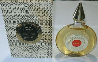 Vintage Guerlain Shalimar Perfume Bottle & Box Cologne 6 Oz - Open/full - 1960s