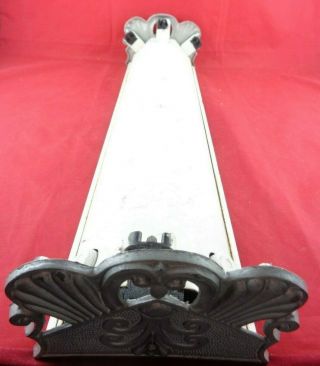 Antique Vtg Art Deco Fluorescent Light Fixture Ceiling Mount,  Candy Shop,  Store