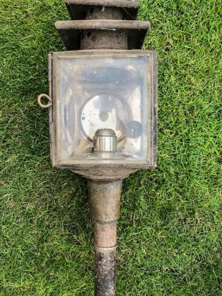 Vintage Carriage/coach Candle Lamp