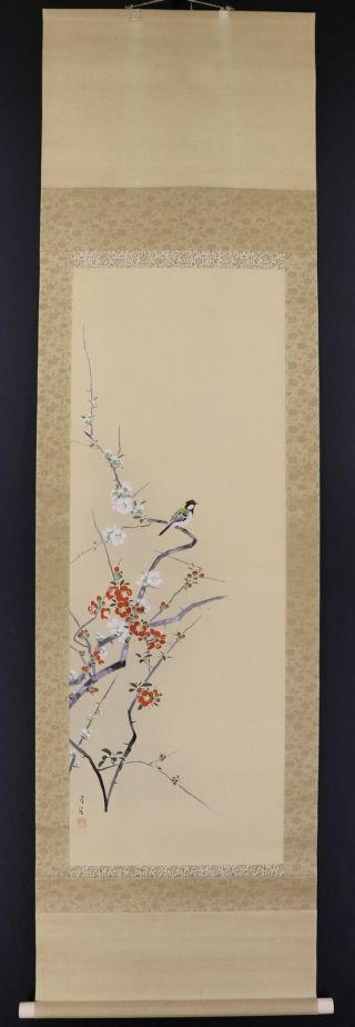 JAPANESE HANGING SCROLL ART Painting 