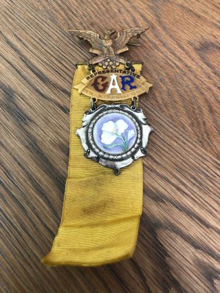 Vintage Civil War Gar Medal Salt Lake City Rare
