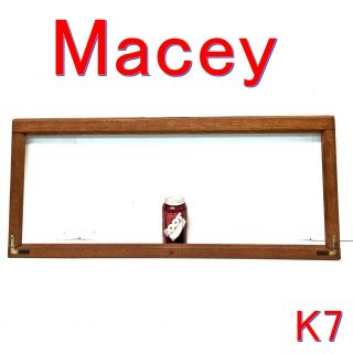 Antique Macey Barrister Bookcase Oak Door 13.  5 "