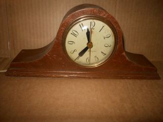 Vintage General Electric 12 " Mantle Shelf Clock 3408 Ge -