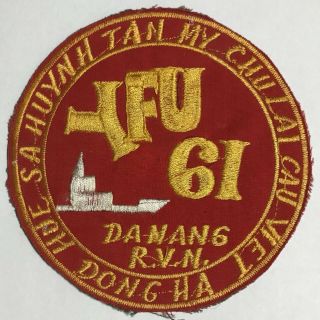 Vietnam War Vietnamese Theatre Made Yfu - 61 Patch