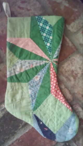 Cutter Quilt Stocking 806.  Great Gift Idea