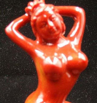 Chinese Handmade Carving Statue People Ancient beauty Natural Jade Agalmatolite 2