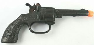 Antique Stevens Cast Iron Cap Gun GIP & PAT Miniature Toy Gun 1900 4