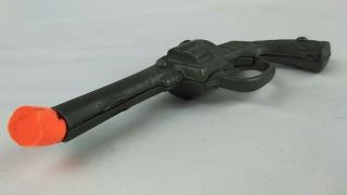 Antique Stevens Cast Iron Cap Gun GIP & PAT Miniature Toy Gun 1900 8