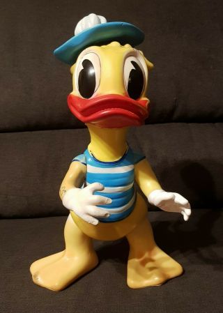 1970 Romania Vintage Rubber Toy Aradeanca Donald Duck Sailor Disney Figure 12