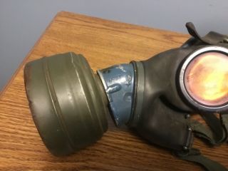 WW2 Wehrmacht German Gas Mask Canister (bmw) 2